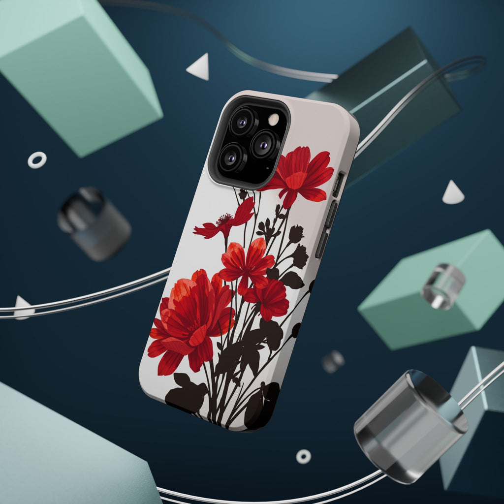 iPhone Floral Silhouette Cinematic Art Slim Snap Case · iPhone Case