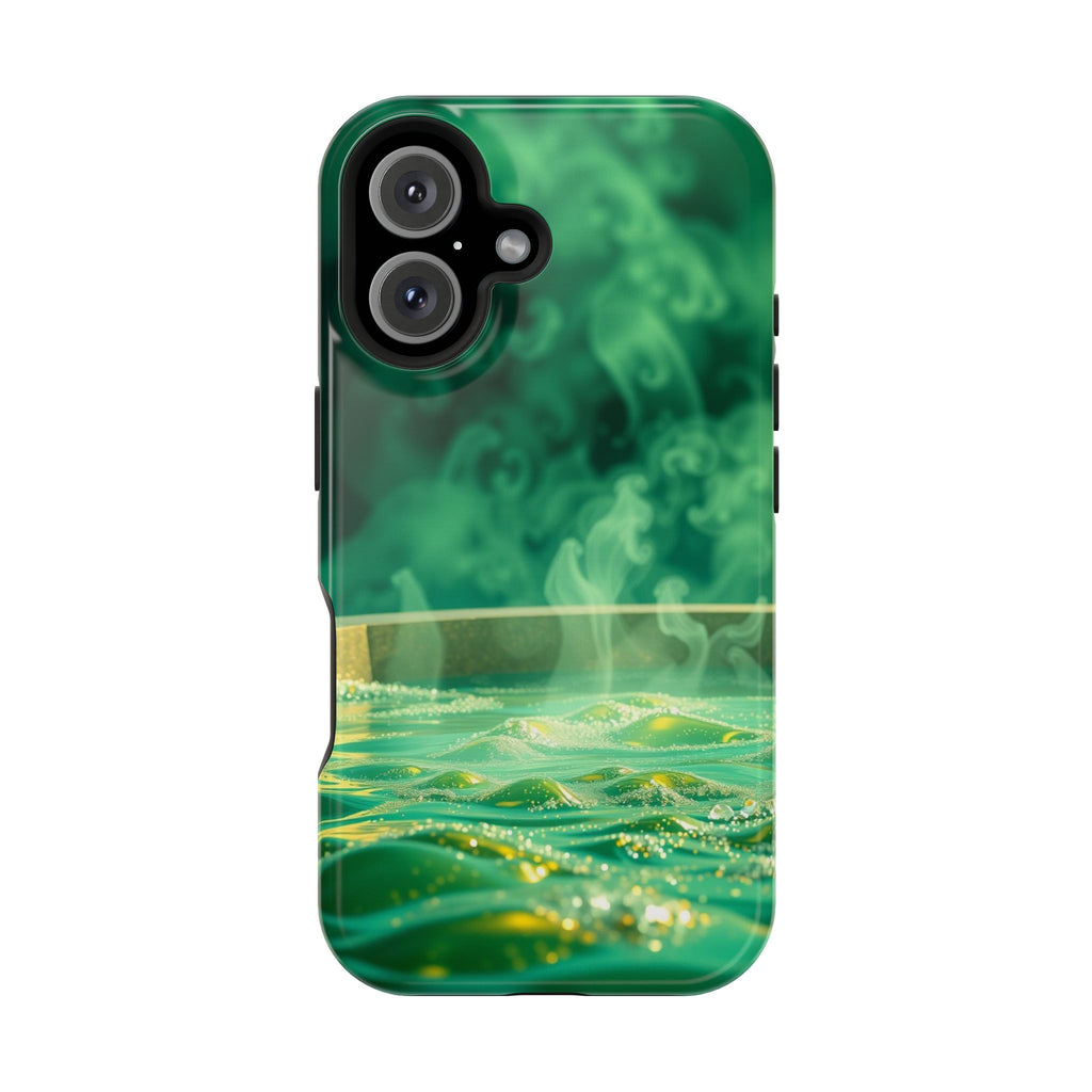 iPhone Hot Spring Steam Cinematic Art Slim Everyday Designer Case · iPhone Case