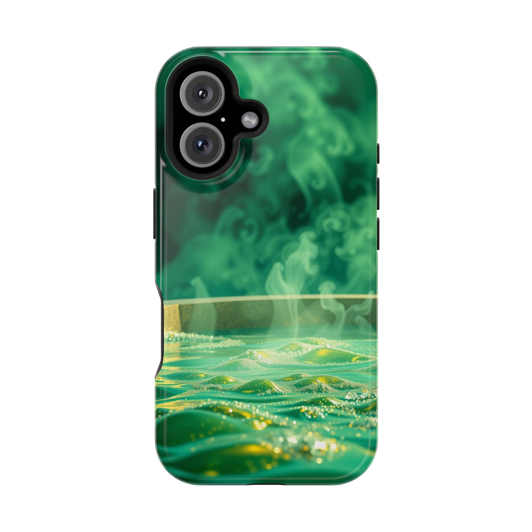 iPhone Hot Spring Steam Cinematic Art Slim Everyday Designer Case · iPhone Case