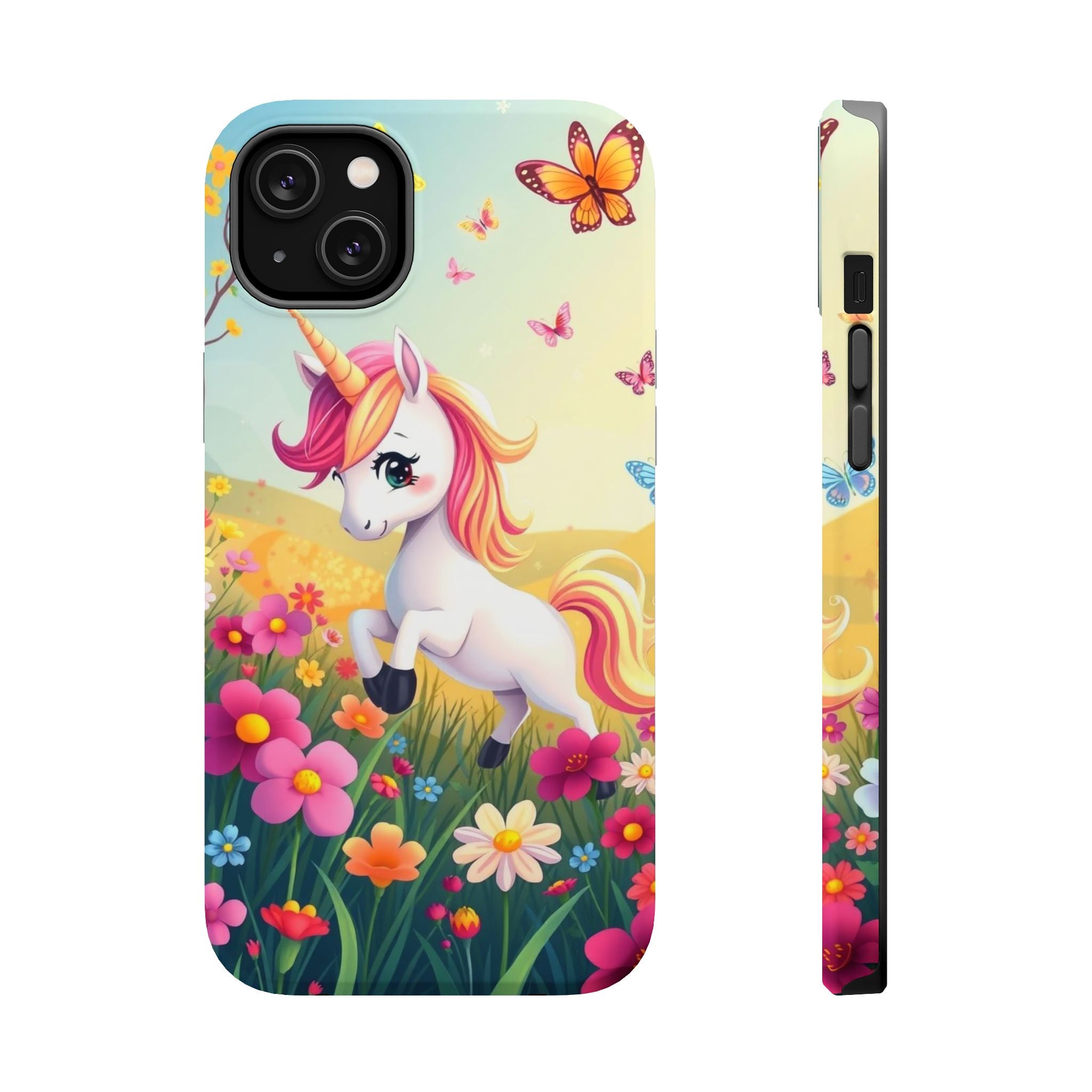 iPhone Magical Meadow Unicorn Kids Fun iPhone Phone Case Gift Slim · iPhone Case