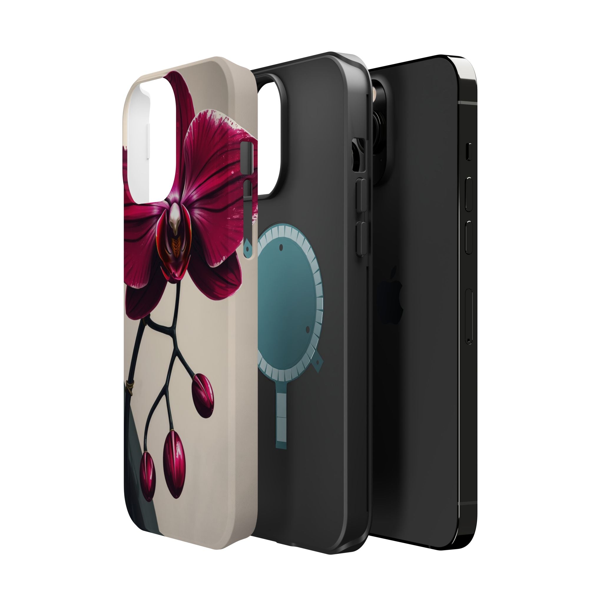 iPhone Orchid Study Enchanted Art Bold Modern Everyday Snap Case · iPhone Case