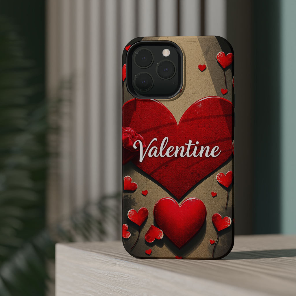 iPhone Serene Vintage Valentine Card Design Slim Everyday Designer Case · iPhone