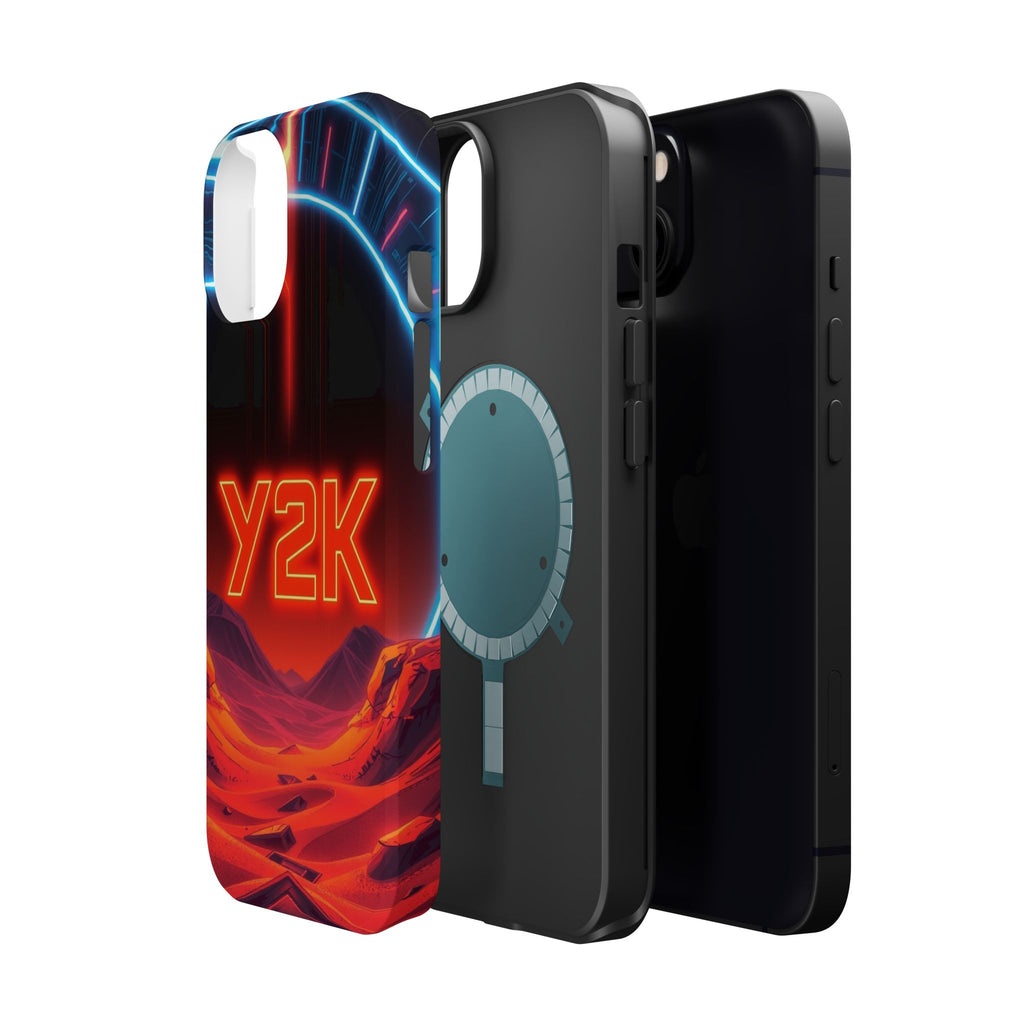 iPhone Y2K Holographic Enchanted Art Slim Everyday Designer Case · iPhone Case