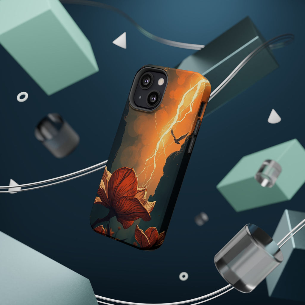 iPhone Vibrant Petal Storm Design Bold Modern Everyday Snap Case · iPhone Case