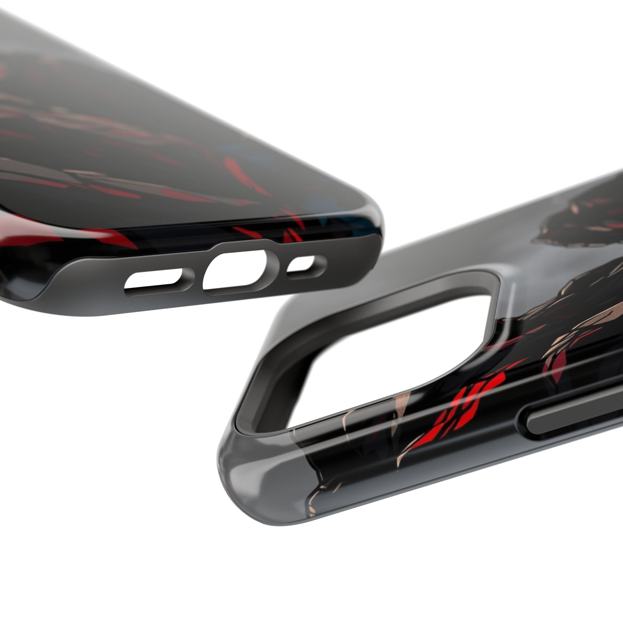 iPhone Black And Crimson Rocky Coastline Slim Everyday iPhone 11 · iPhone Case
