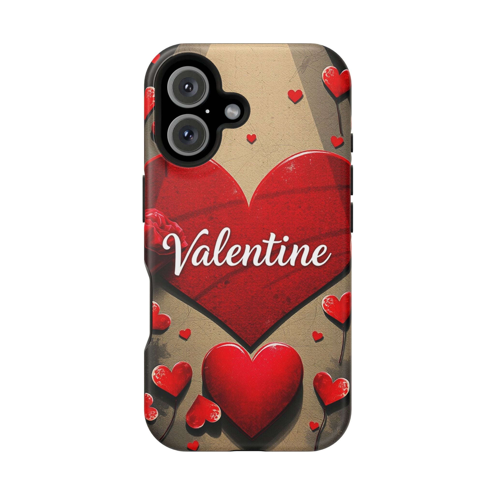 iPhone Serene Vintage Valentine Card Design Slim Everyday Designer Case · iPhone
