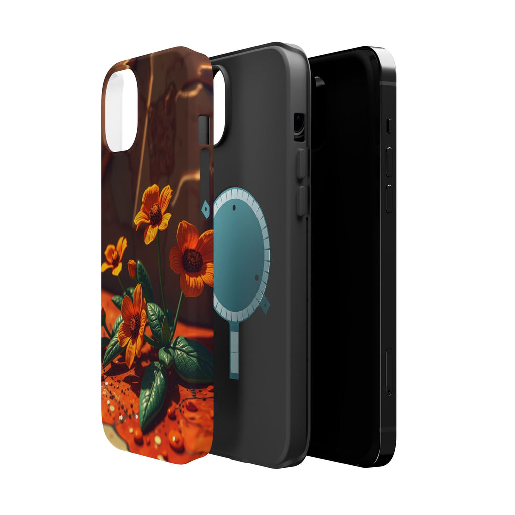 iPhone Floral Terrazzo Bold Art Slim Everyday Designer Case · iPhone Case