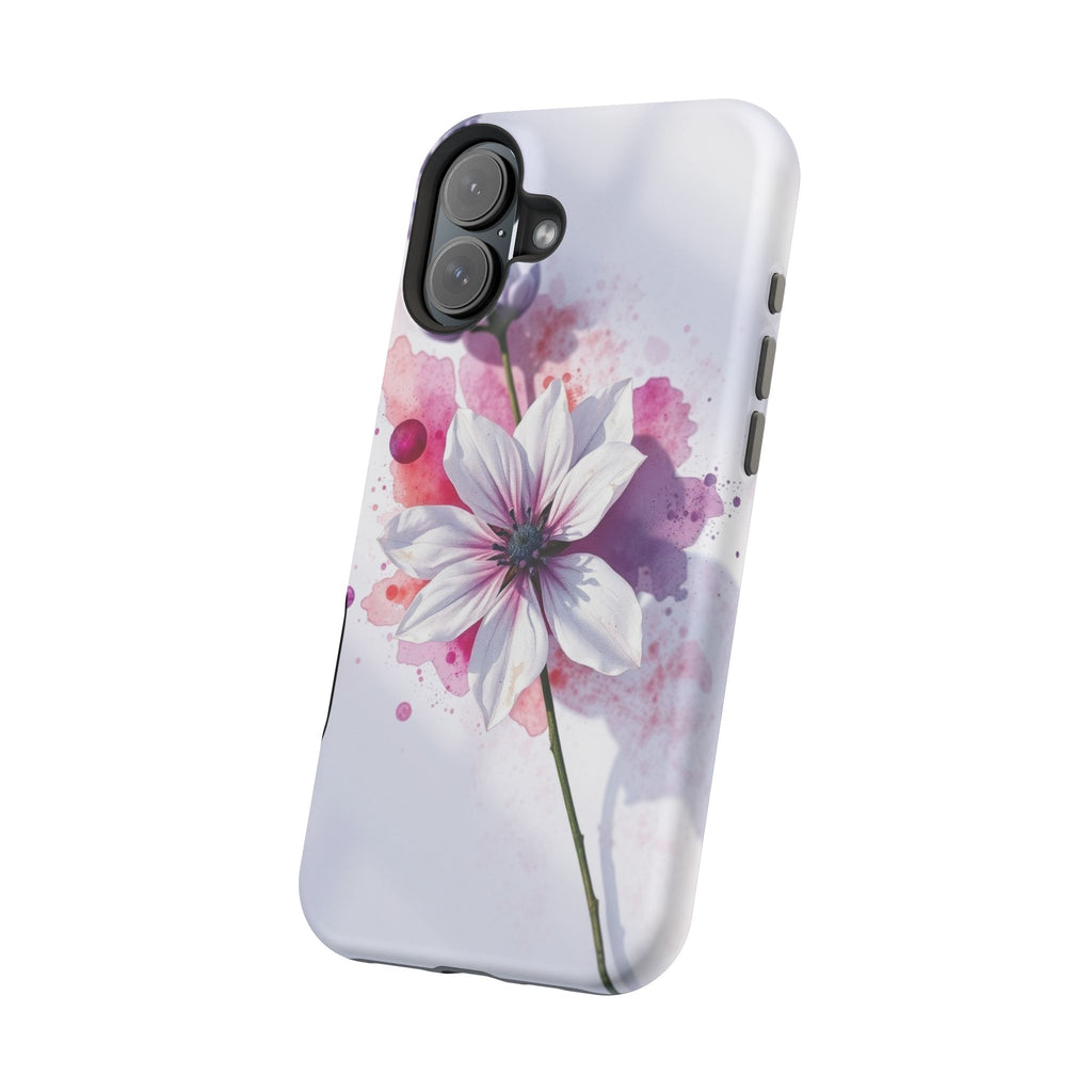 iPhone Floral Watercolor Splash Bold Art Slim Everyday iPhone 15 · iPhone Case