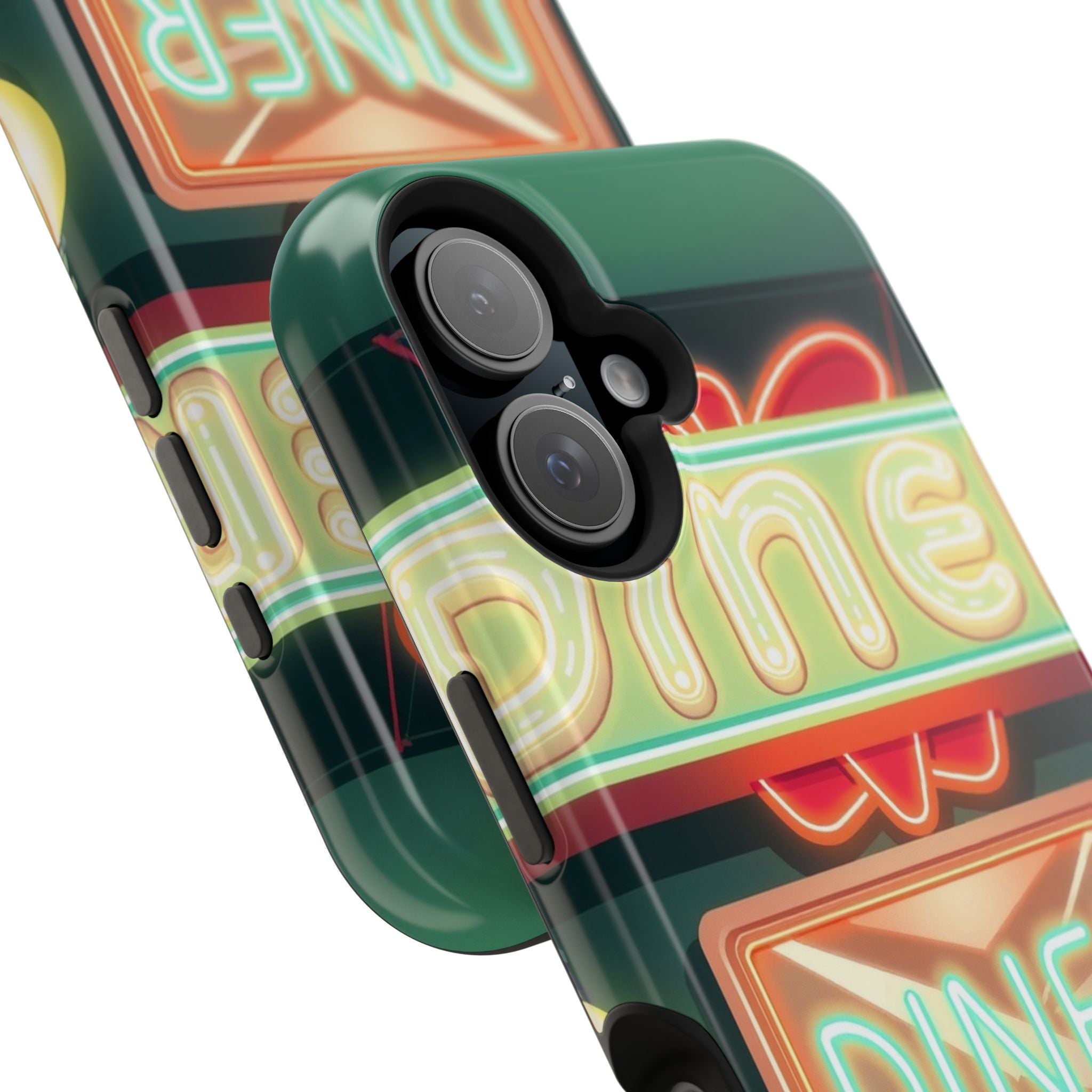 iPhone Neon Diner Sign Mystic Art Bold Modern Everyday Snap Case · iPhone Case