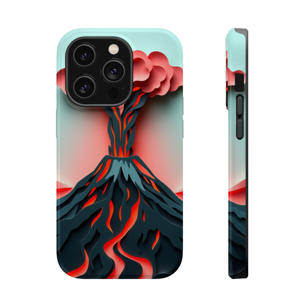 iPhone Mint And Blush Volcanic Eruption Slim Everyday iPhone Designer · iPhone C