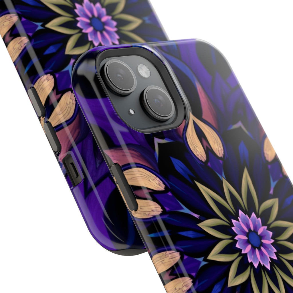 iPhone Floral Mandala Mystic Art Bold Modern Everyday Snap Case · iPhone Case
