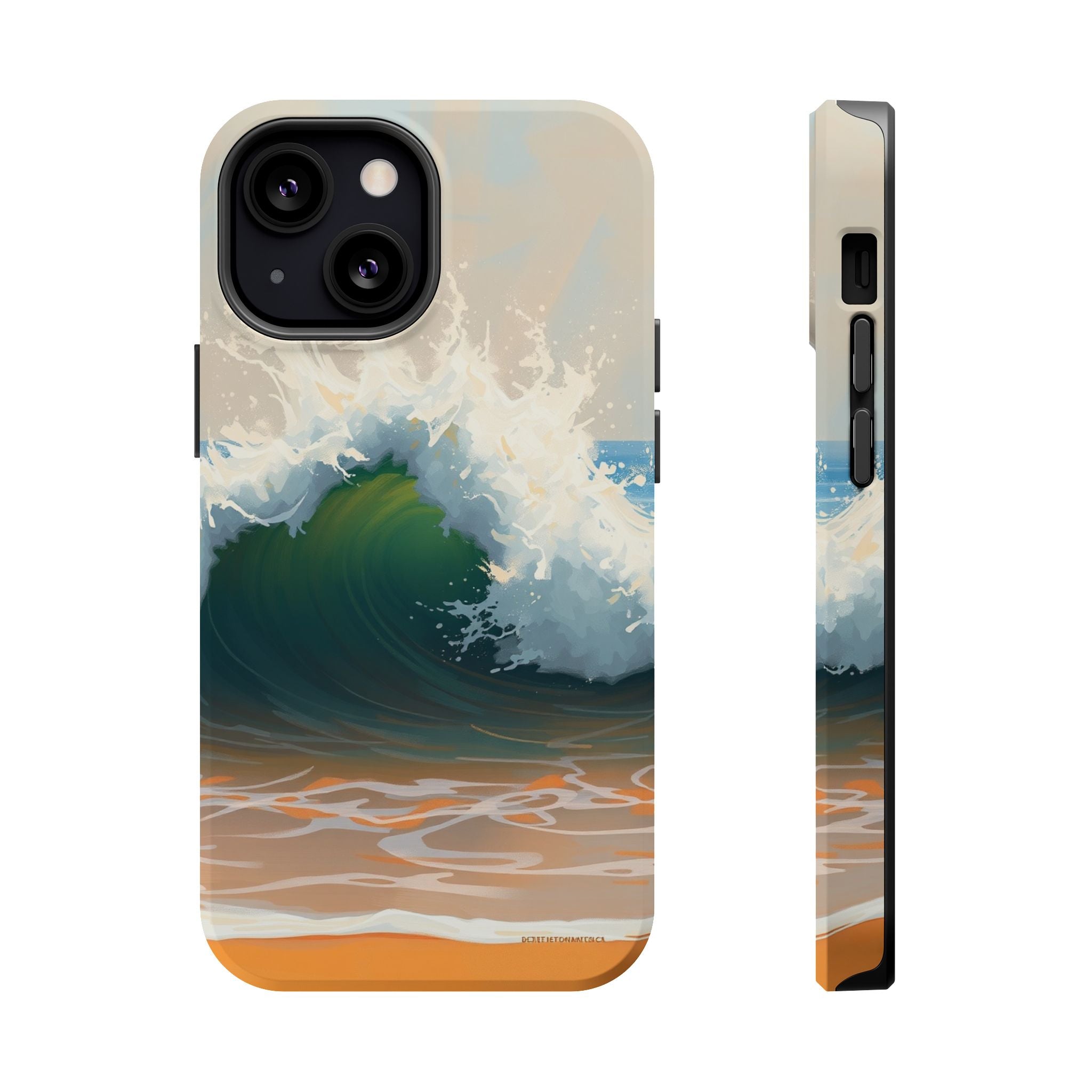 iPhone Radiant Ocean Wave Crash Design Slim Everyday Designer Case · iPhone Case