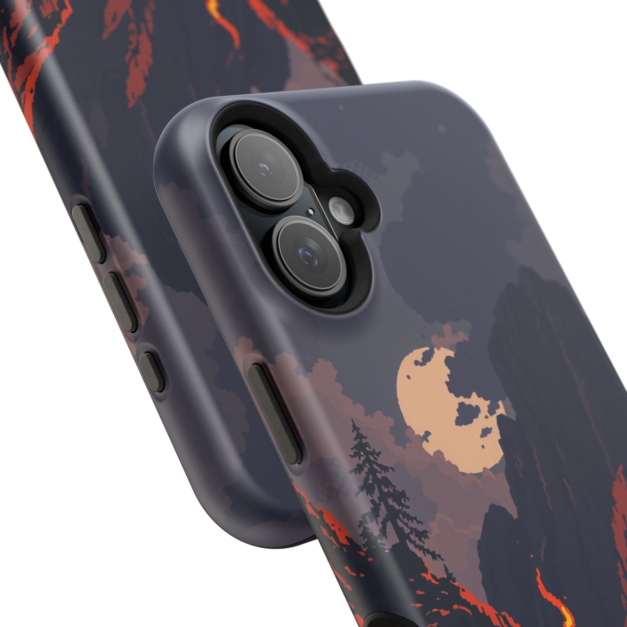 iPhone Wildfire Glow Mystic Art 13 Bold Modern Everyday Snap Case · iPhone Case