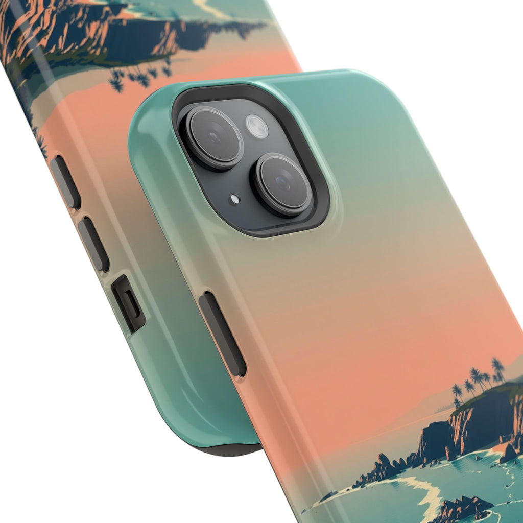 iPhone Radiant Pebble Beach Design Bold Modern Everyday Snap Case · iPhone Case