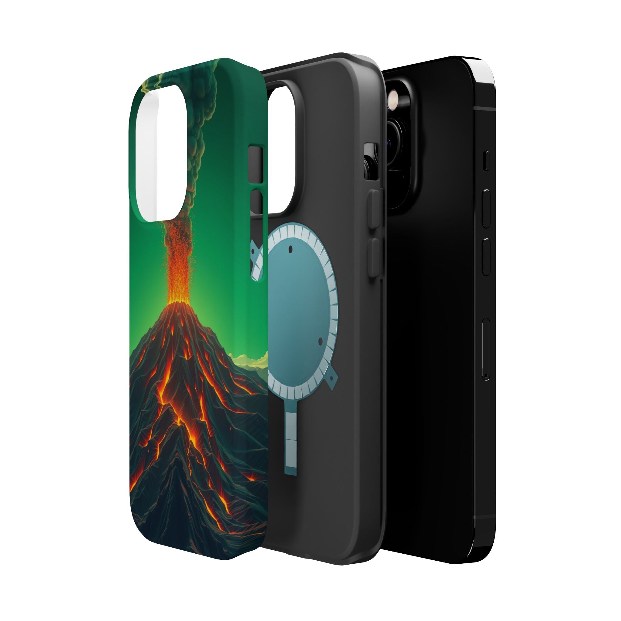 iPhone Dreamy Volcanic Eruption Design Slim Everyday Designer Case · iPhone Case