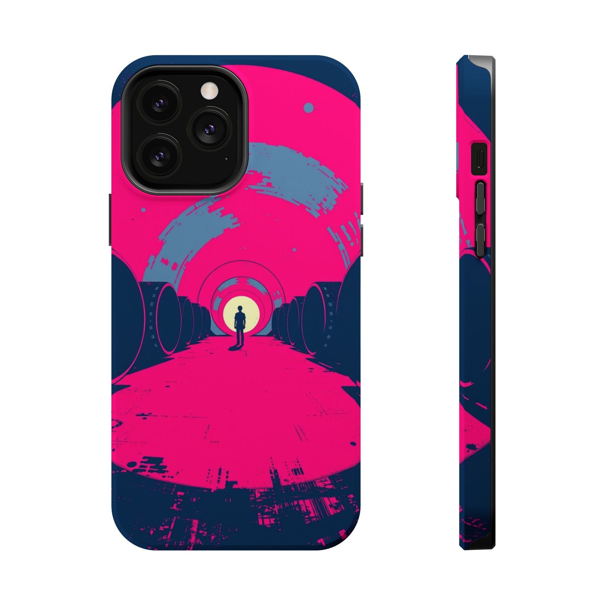 iPhone 1960s Mod Circles Bold Art Bold Modern Everyday Snap Case · iPhone Case