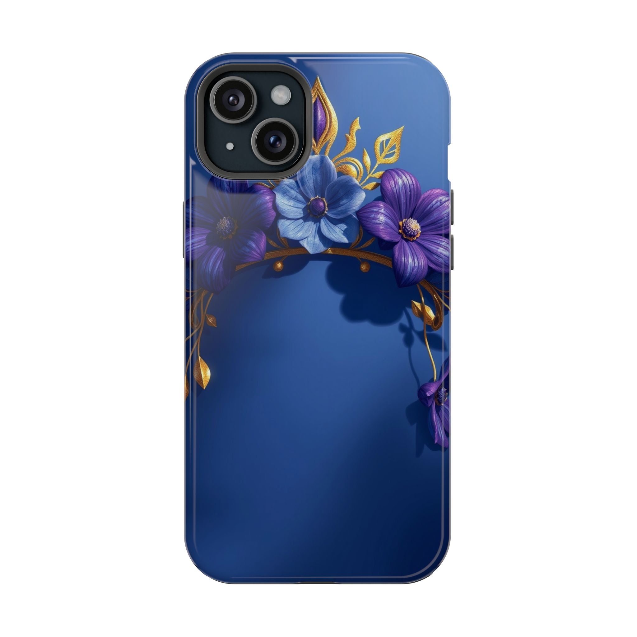 iPhone Vibrant Floral Crown Design 14 Slim Everyday Designer Case · iPhone Case