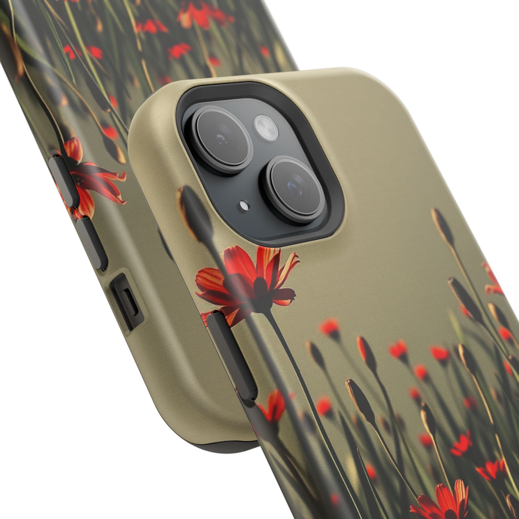 iPhone Vibrant Spring Meadow Design Slim Everyday Designer Case · iPhone Case