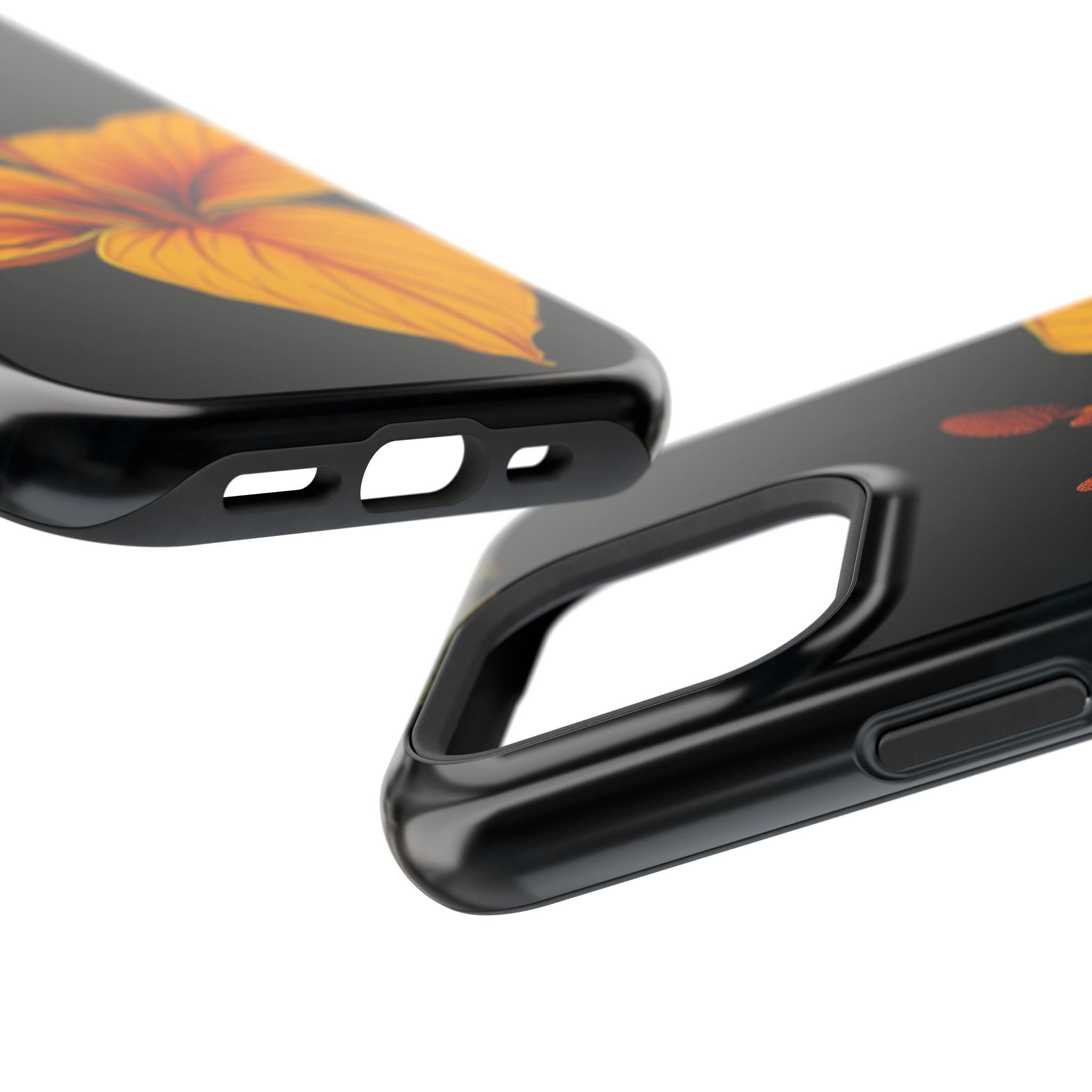 iPhone Earthy Tropical Bloom Design Artistic Everyday Cas Slim Snap Case · iPhon