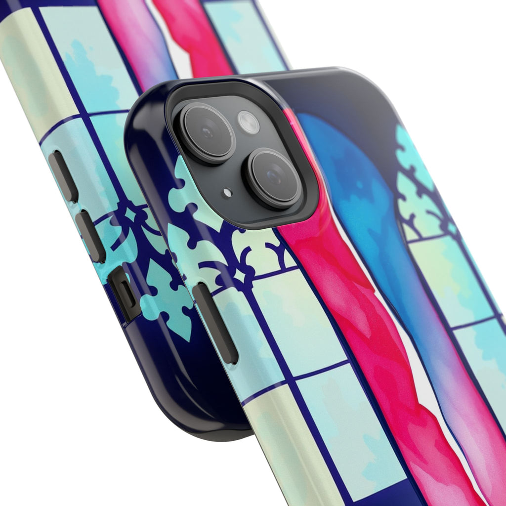 iPhone Stained Glass Break Electric Art Slim Everyday iPhone Designer · iPhone C