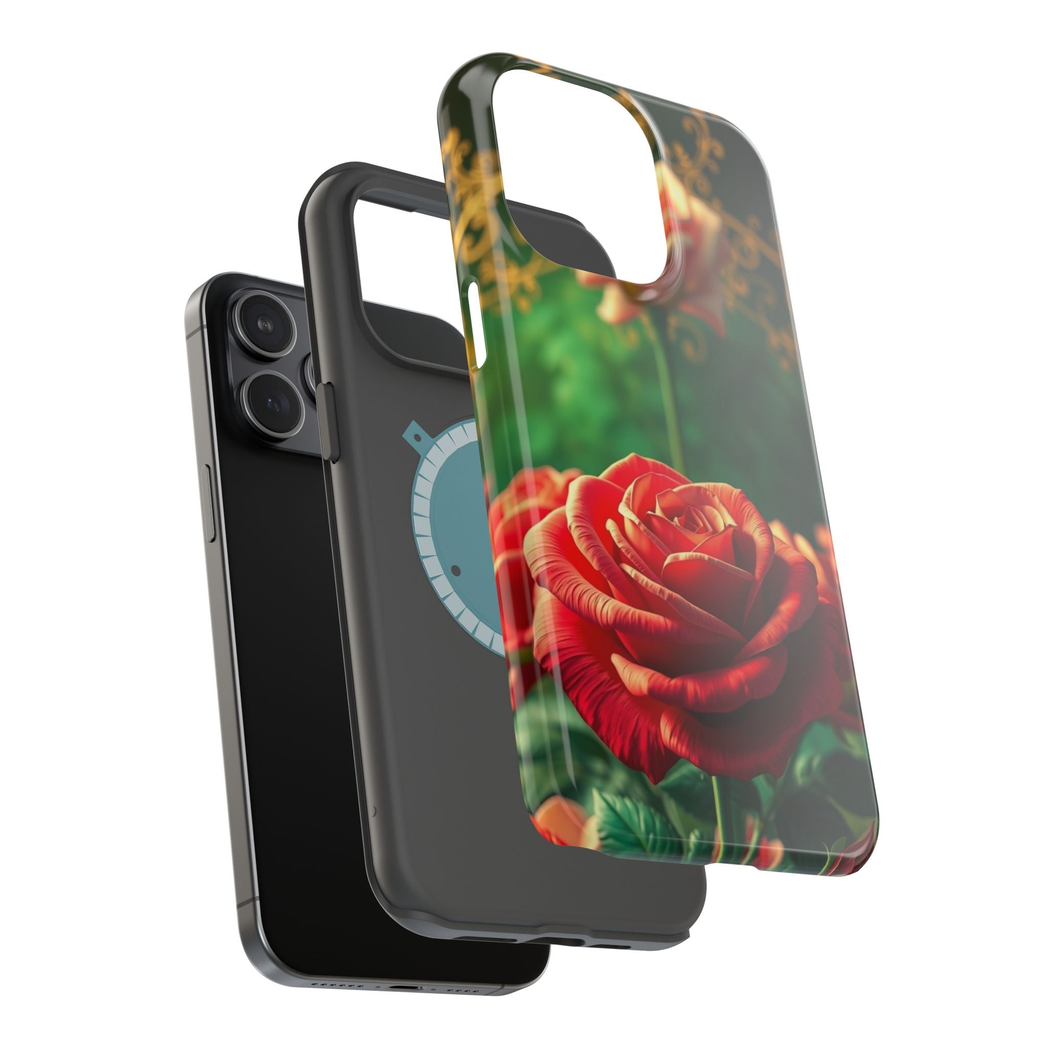 iPhone Rose Garden Enchanted Art Bold Modern Everyday Snap Case · iPhone Case