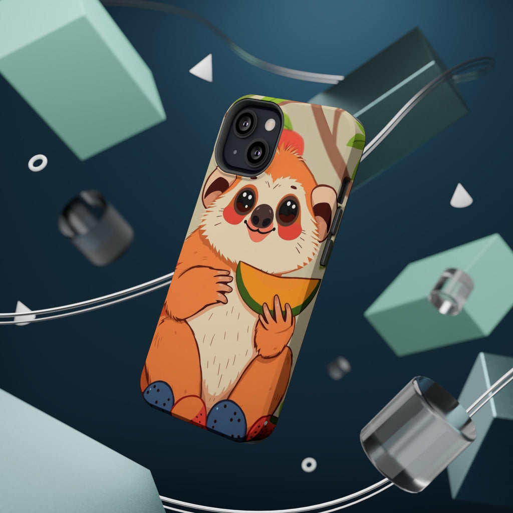 iPhone Slow Loris with Fruit Kids Fun iPhone Phone Case Gift Slim · iPhone Case
