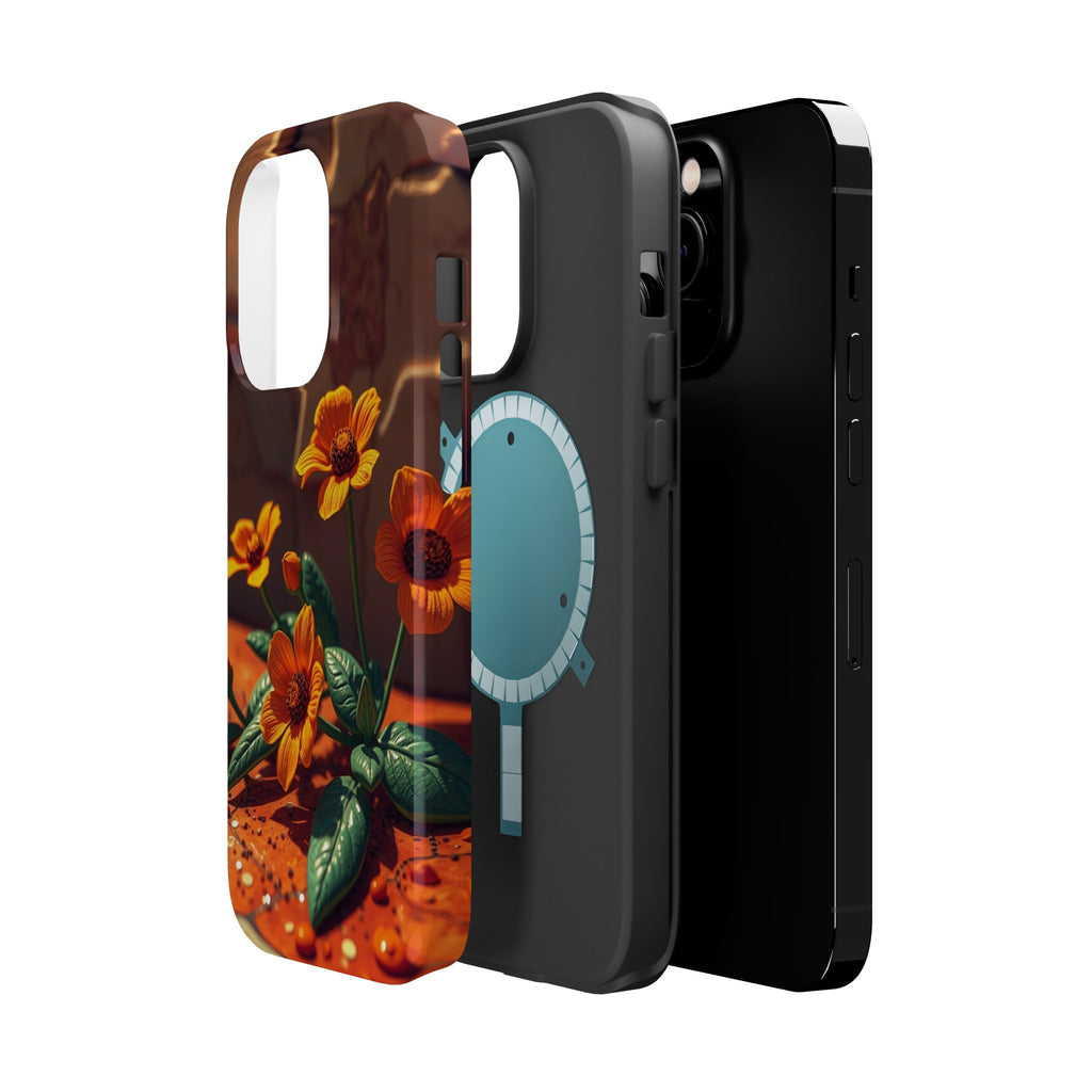 iPhone Floral Terrazzo Bold Art Slim Everyday Designer Case · iPhone Case