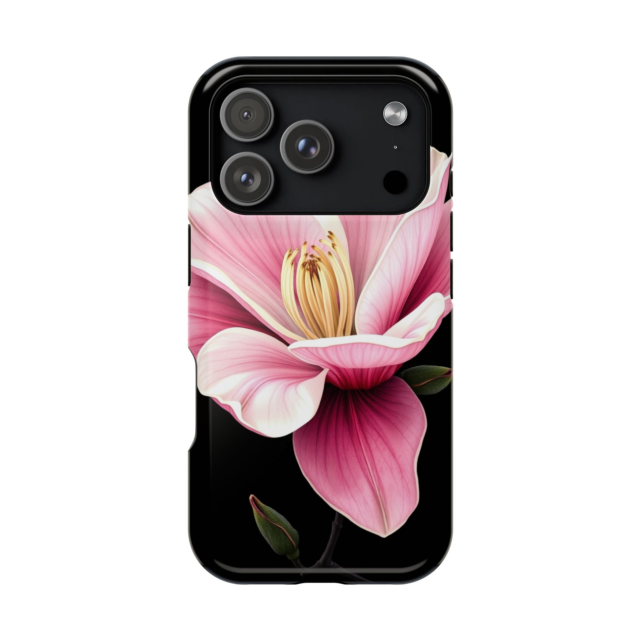 iPhone Magnolia Dream Dark Gothic Ink Slim Everyday Designer Case · iPhone Case