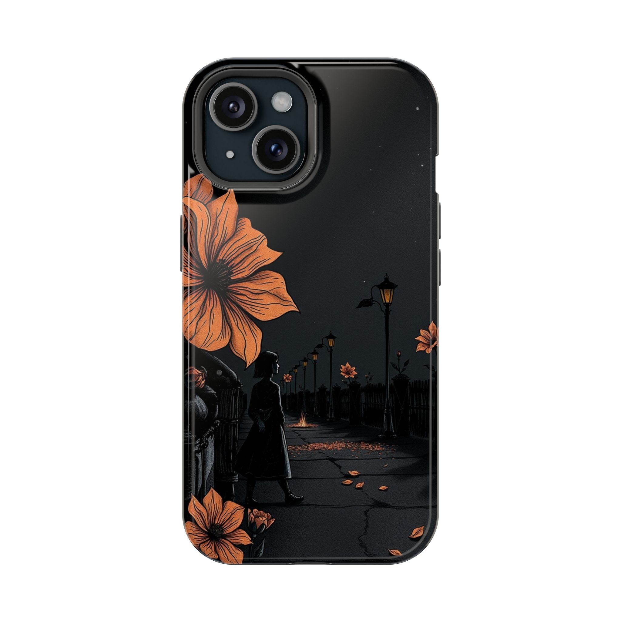 iPhone Night Bloomer Electric Art Bold Modern Everyday Snap Case · iPhone Case