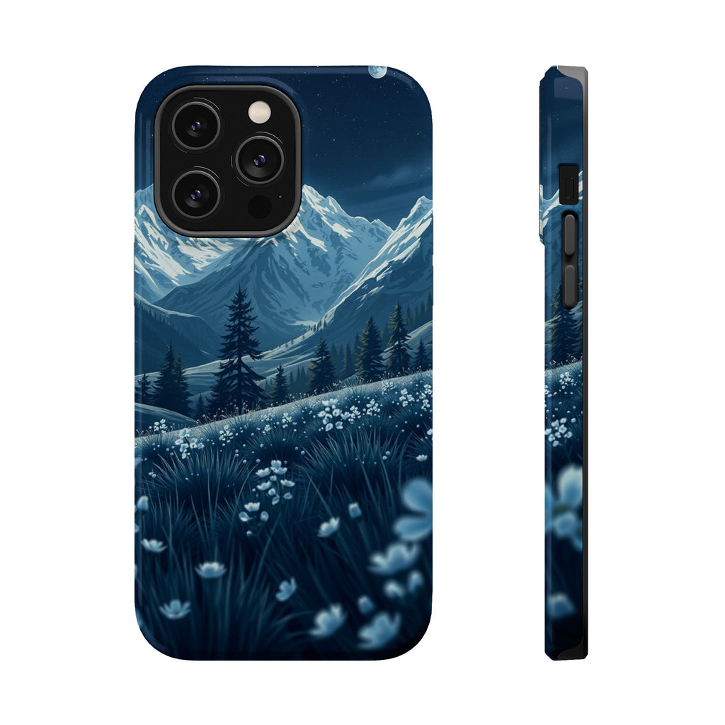 iPhone Dreamy Alpine Meadow Design Bold Modern Everyday Snap Case · iPhone Case