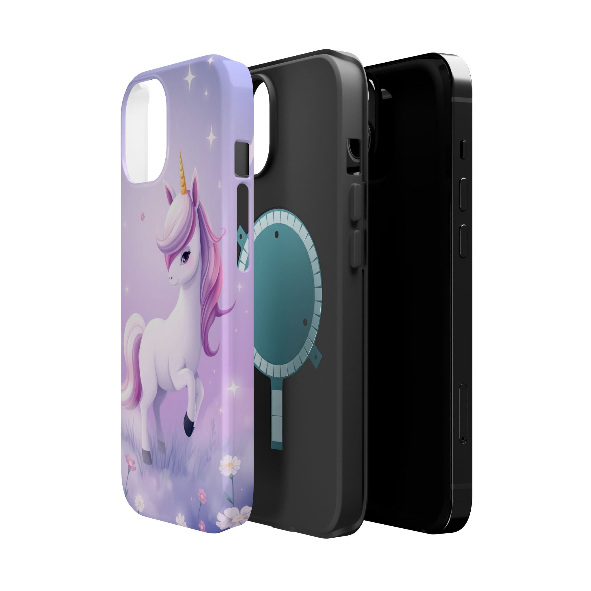 iPhone Lilac Mist Unicorn Kids Fun iPhone Phone Case Gift Artistic · iPhone Case