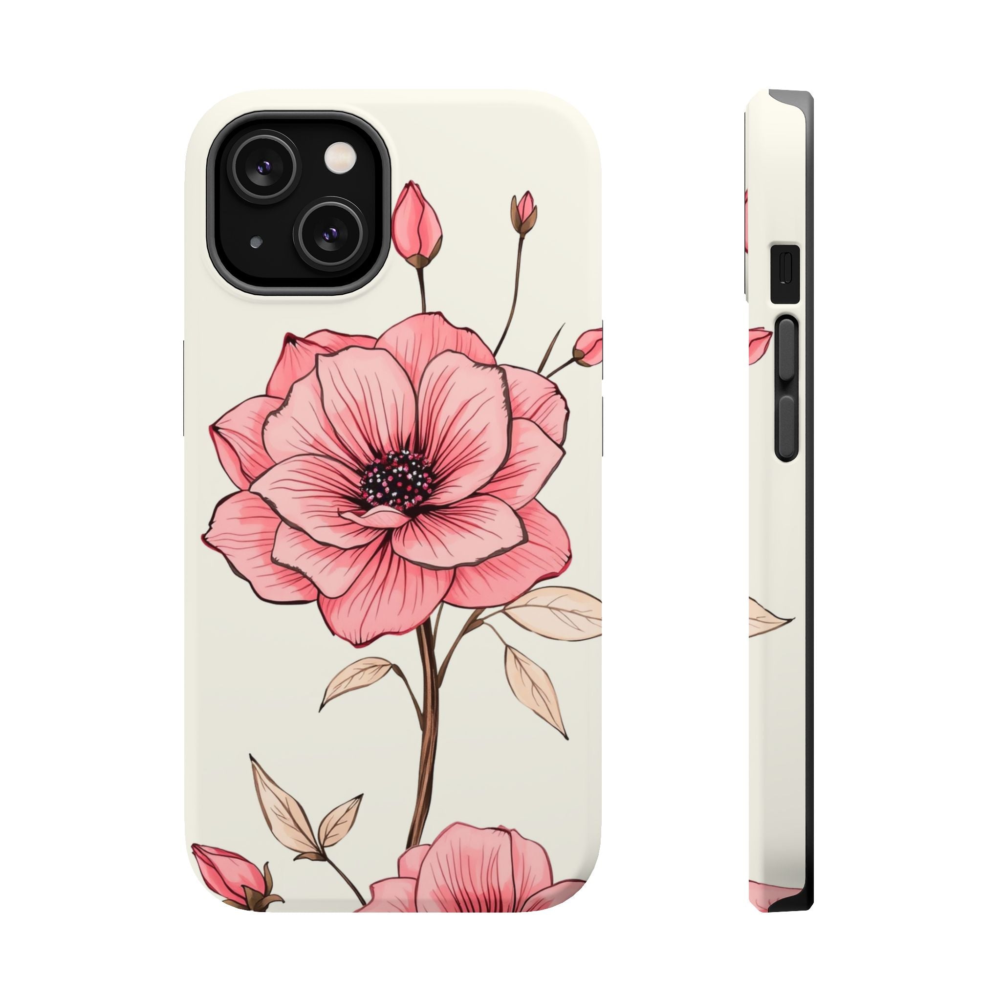 iPhone Floral Geometric Mystic Art Bold Modern Everyday Snap Case · iPhone Case