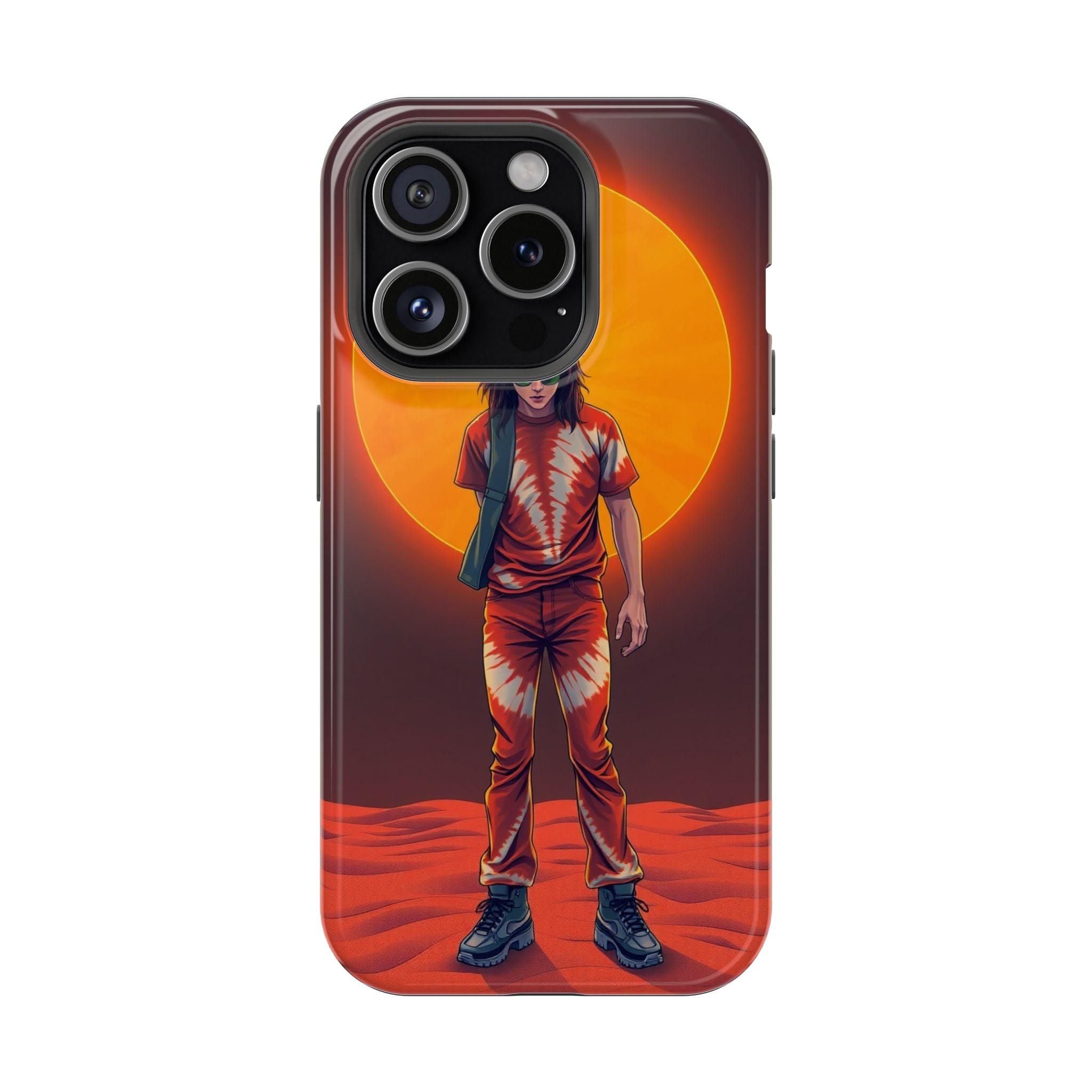 iPhone Tie-Dye 60s Enchanted Art Bold Modern Everyday Snap Case · iPhone Case