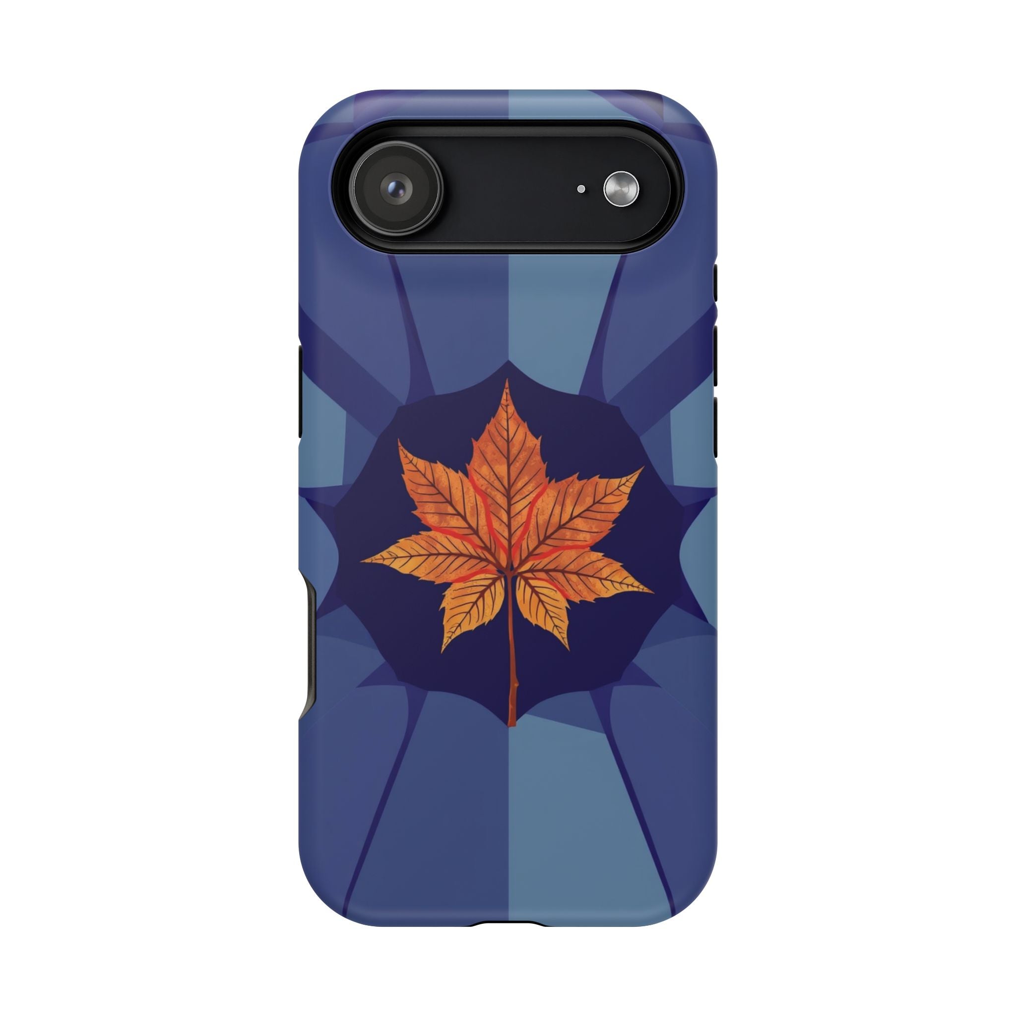 iPhone Autumn Maple Abstract Geometric Slim Everyday Designer Case · iPhone Case