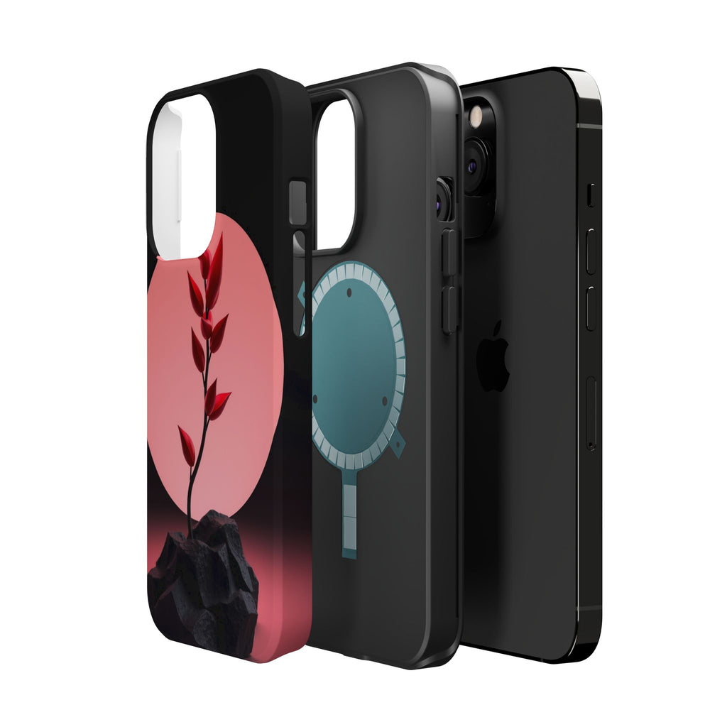 iPhone Serene Minimalist Stem Design Slim Everyday Designer Case · iPhone Case
