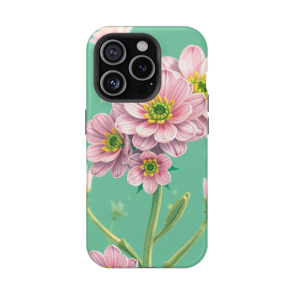 iPhone Vibrant Ranunculus Stack Design Slim Everyday Designer Case · iPhone Case