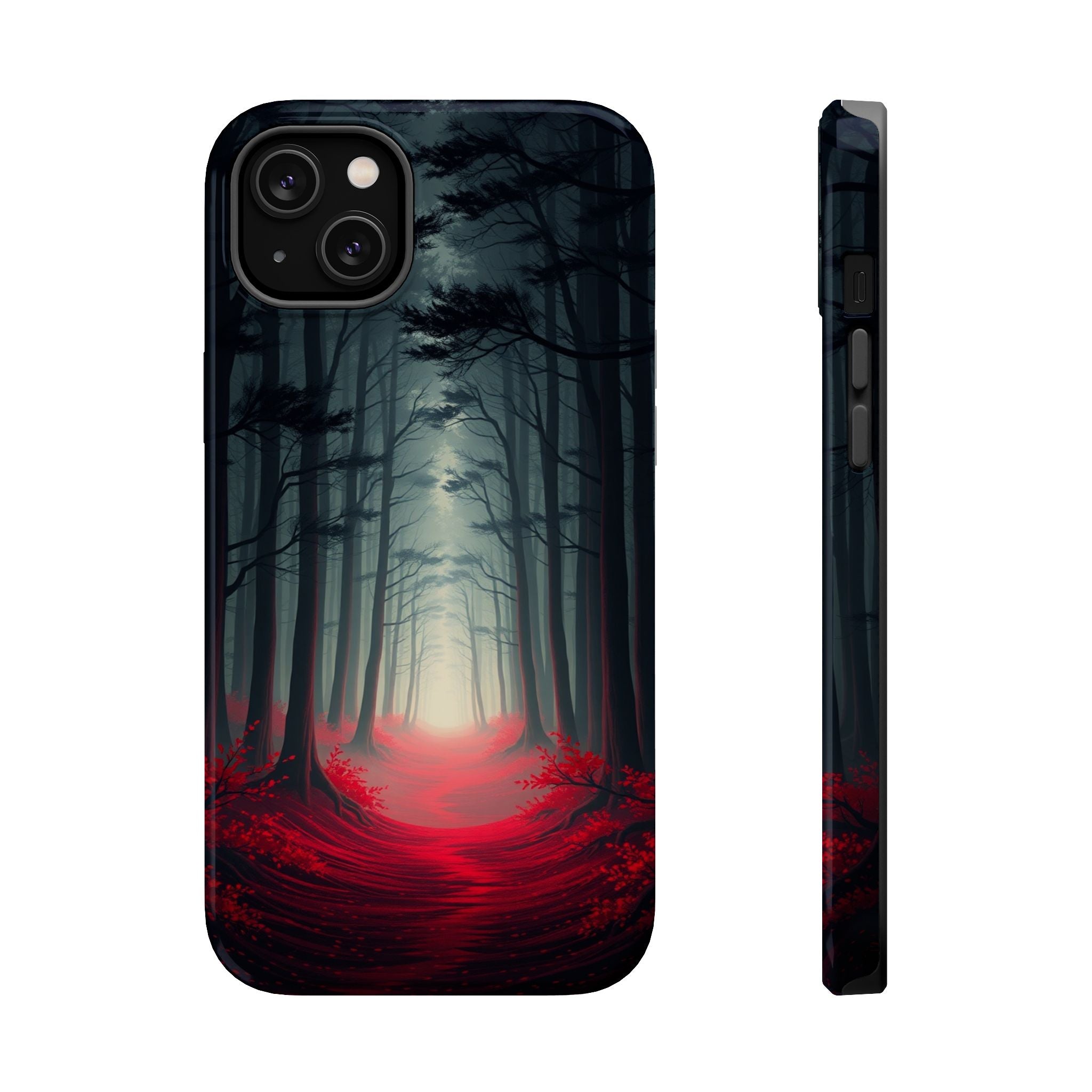 iPhone Dreamy Misty Forest Path Design Slim Everyday Designer Case · iPhone Case