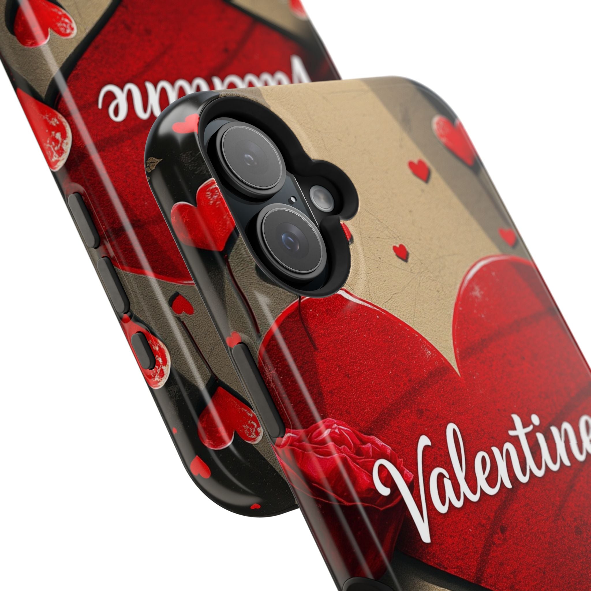 iPhone Serene Vintage Valentine Card Design Slim Everyday Designer Case · iPhone