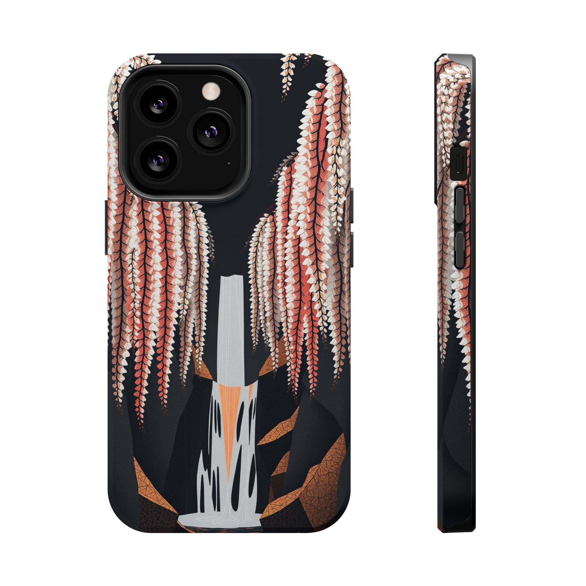 iPhone Earthy Wisteria Cascade Design Slim Everyday iPhone 10 Designer · iPhone