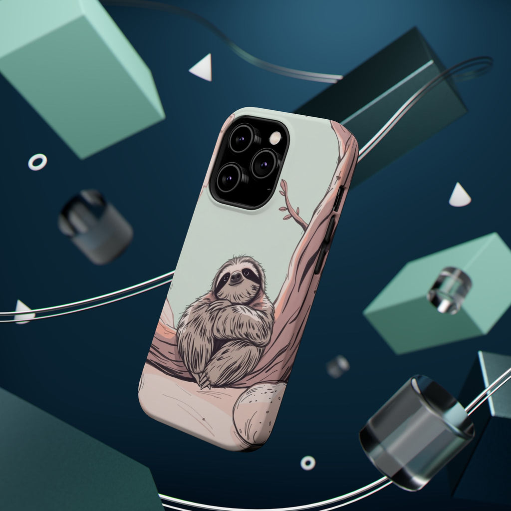 iPhone Cozy Sloth Mode Hand-Drawn Sketch Slim Everyday Designer Case · iPhone Ca