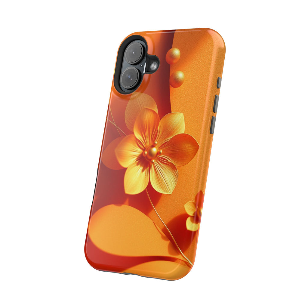 iPhone Floral Geometric Gold Foil Luxury Slim Everyday iPhone Designer · iPhone