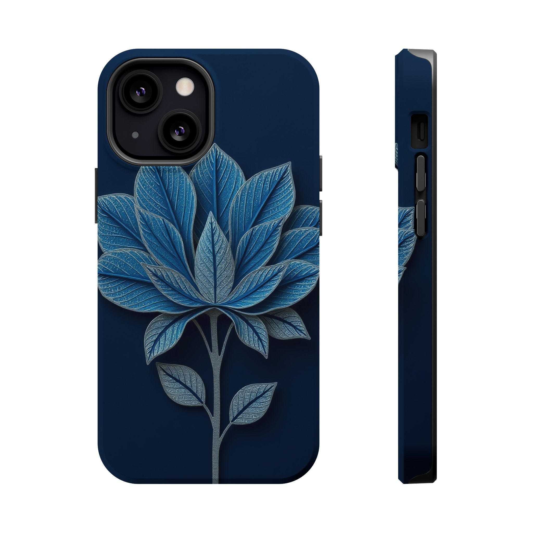 iPhone Night Bloomer Paper Cut Art Bold Modern Everyday Snap Case · iPhone Case