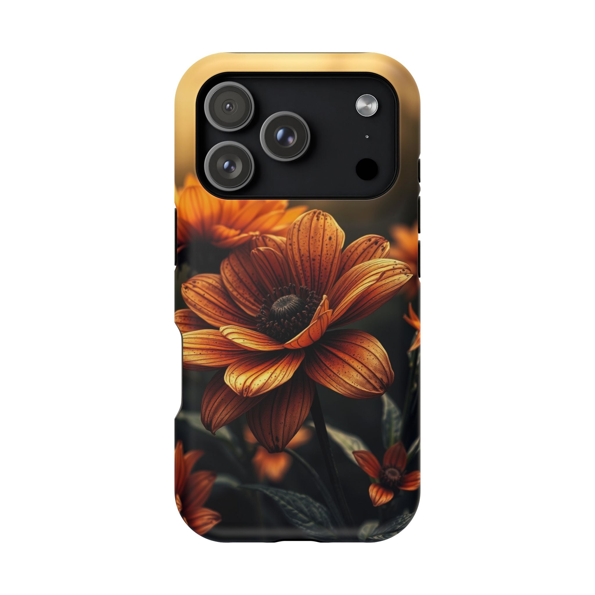 iPhone Radiant Floral Ombre Design Bold Modern Everyday Snap Case · iPhone Case