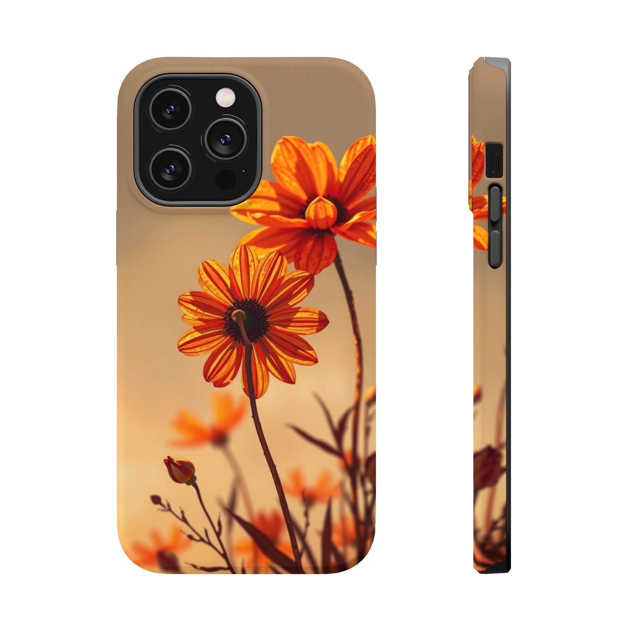 iPhone Floral Dark Academia Dreamy Design Slim Snap Case · iPhone Case