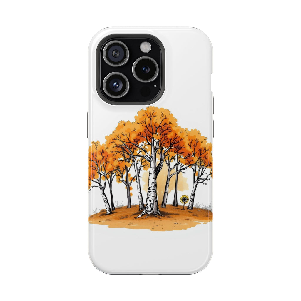 iPhone Dreamy Birch Grove Design Bold Modern Everyday Snap Case · iPhone Case
