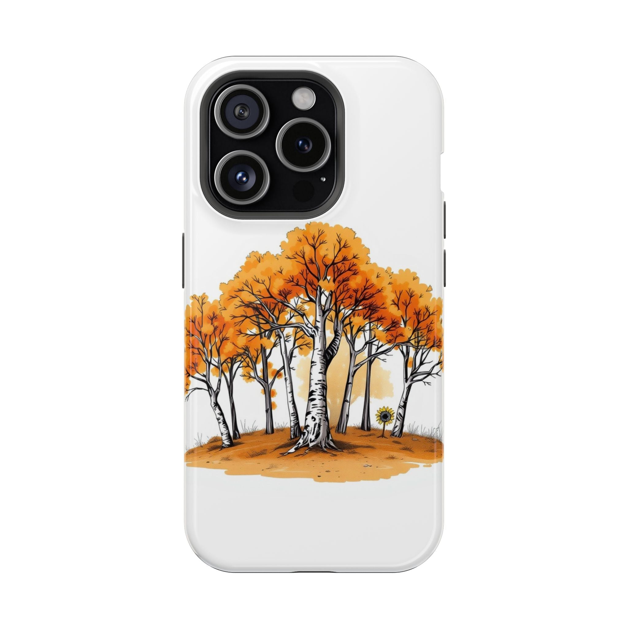 iPhone Dreamy Birch Grove Design Bold Modern Everyday Snap Case · iPhone Case