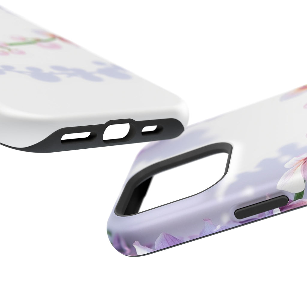 iPhone Vibrant Floral Crown Design Clean Minimal Snap Cas Slim Snap Case · iPhon