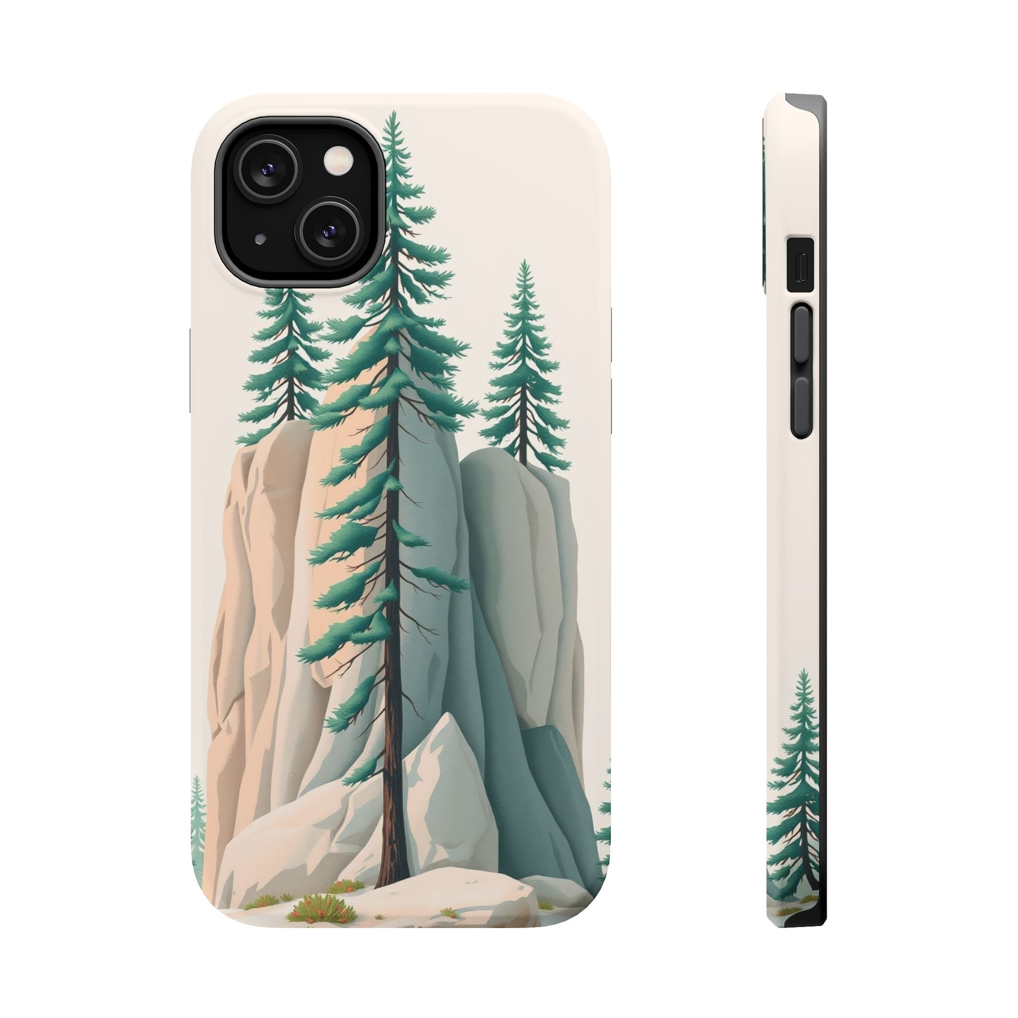 iPhone Pine Ridge Electric Art 17 Bold Modern Everyday Snap Case · iPhone Case