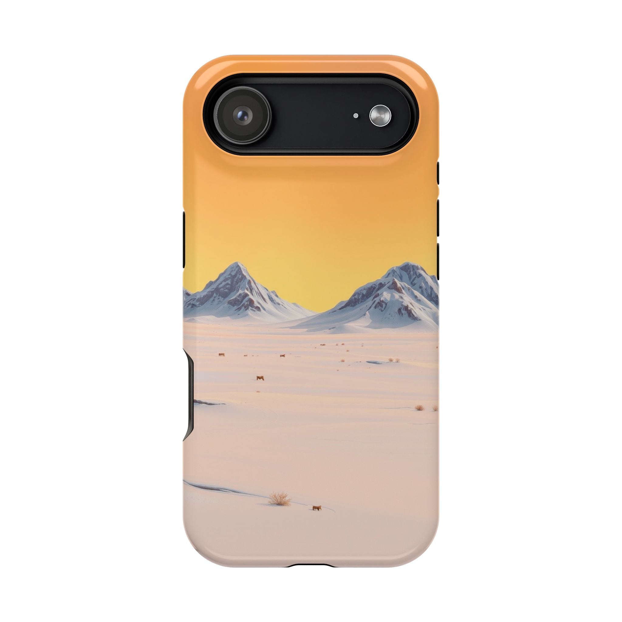 iPhone Mustard And Rust Arctic Tundra Slim Everyday iPhone 20 Designer · iPhone