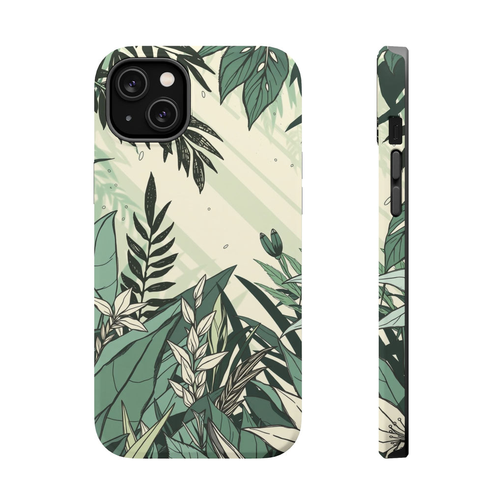 iPhone Jungle Floral Electric Art Bold Modern Everyday Snap Case · iPhone Case
